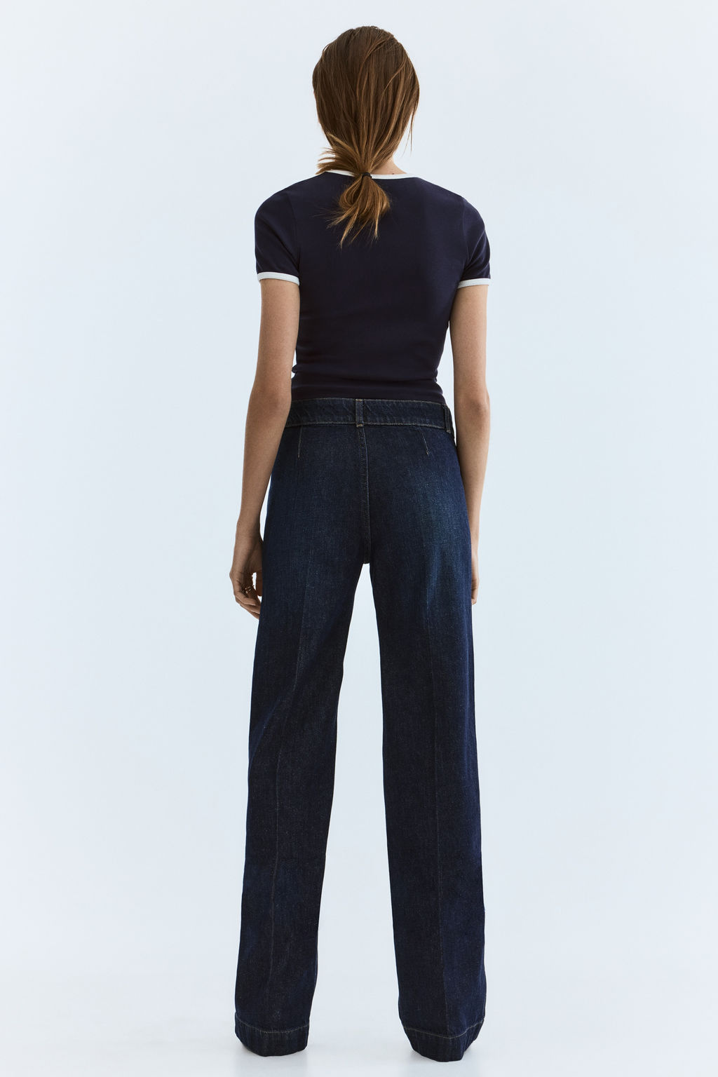 Wide High Waist Jeans - H&m фото 8