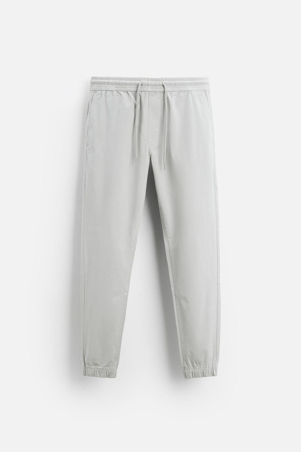 FADED JOGGER WAIST TROUSERS - Zara фото 51