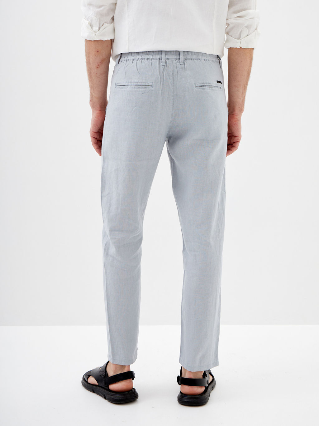Мужские Льняные Брюки Мом - Mossmore фото 4