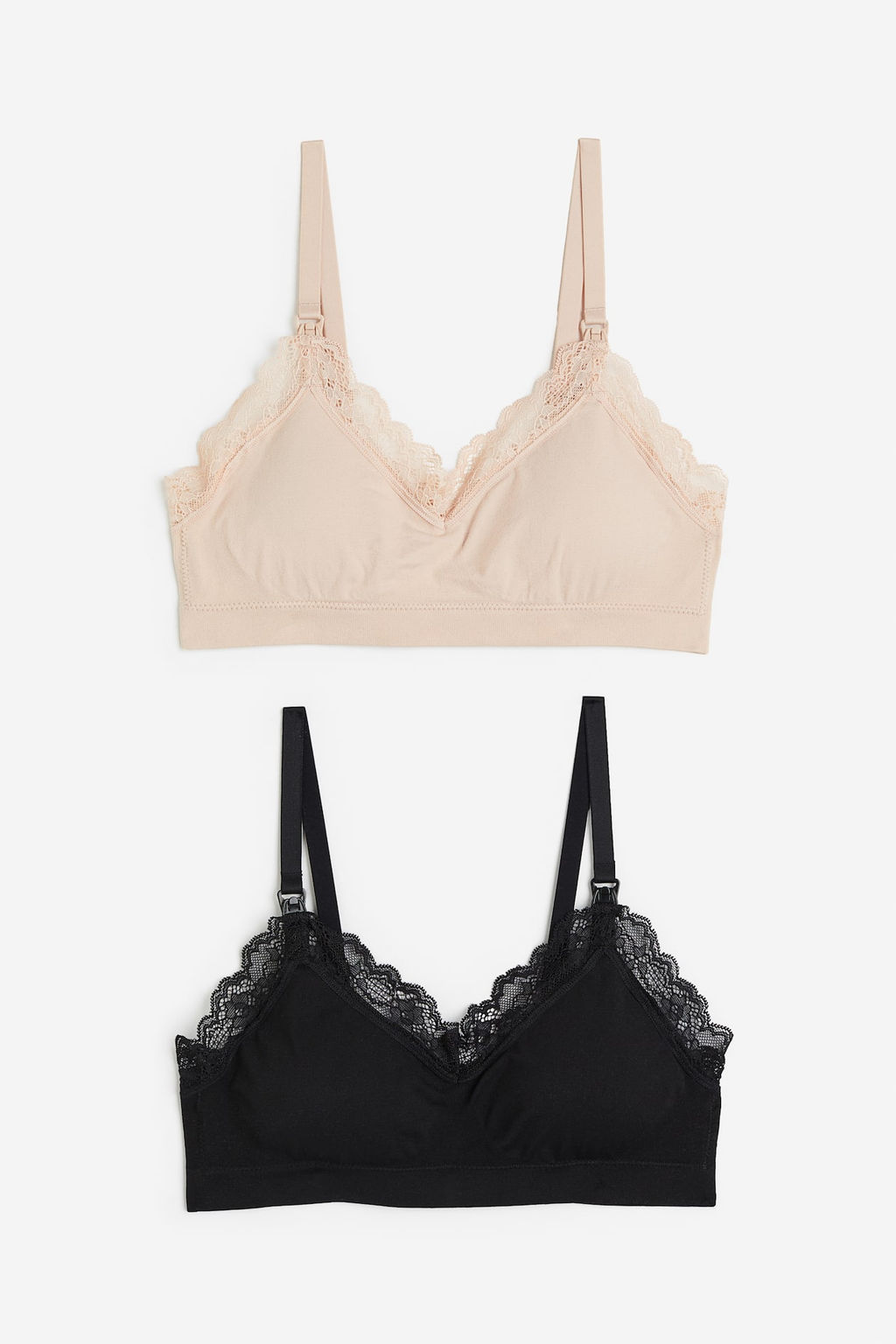 MAMA Pack de 2 sujetadores Seamless con relleno - H&m фото 5