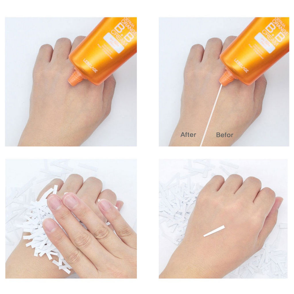 Lebelage BB-крем увлажняющий с экстрактом апельсина / Dr. Derma Orange B.B Cream Spf 50+ Pa+++, 30 мл