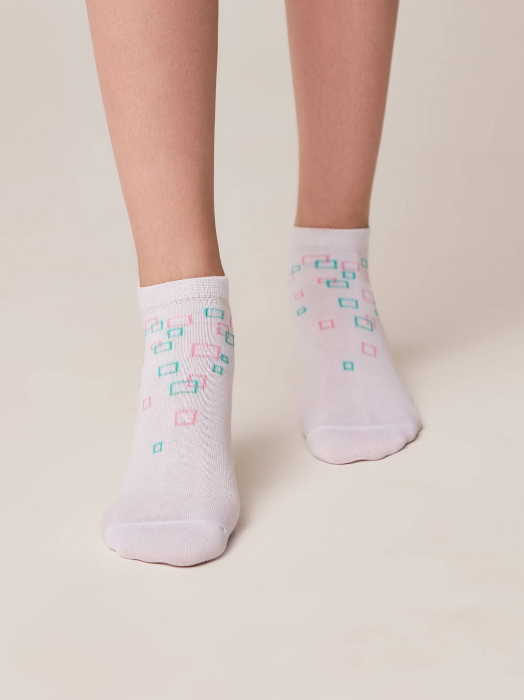 Цена за 2 пары Носки короткие Conte Elegant, белый  фото 2