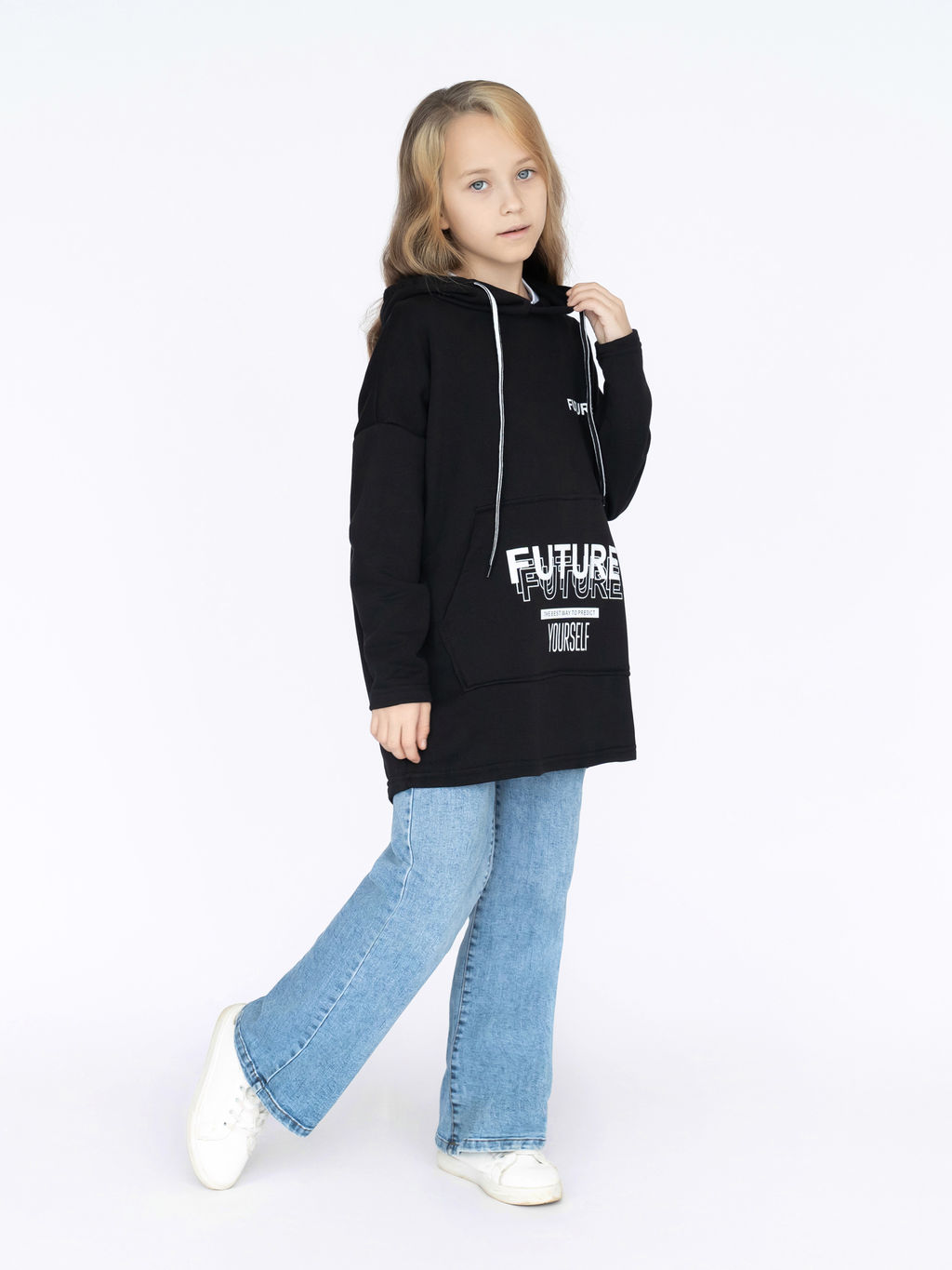 Толстовка детская черная Future