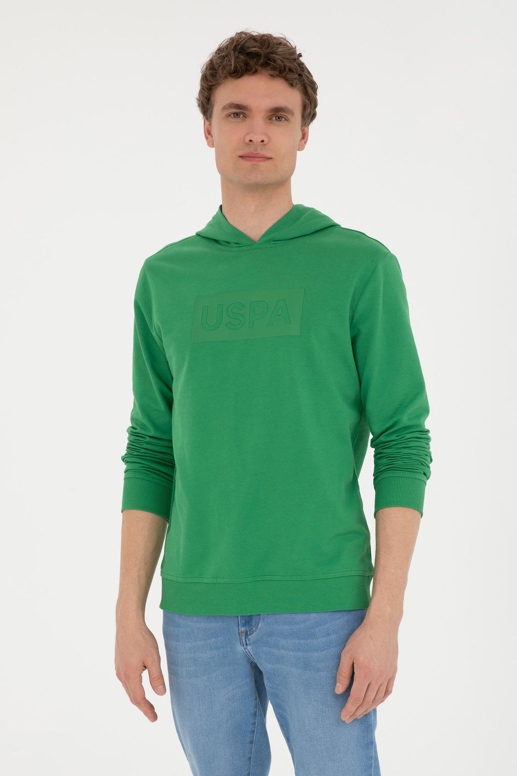 Erkek Ye_il Sweatshirt