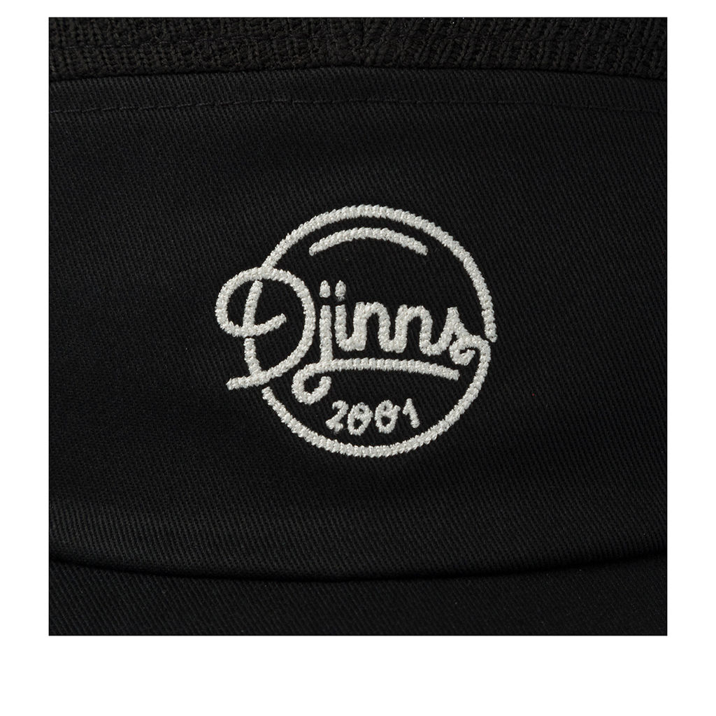 Бейсболка DJINNS арт. 5P Soft Flat Cap Summer Knit (черный)  фото 3