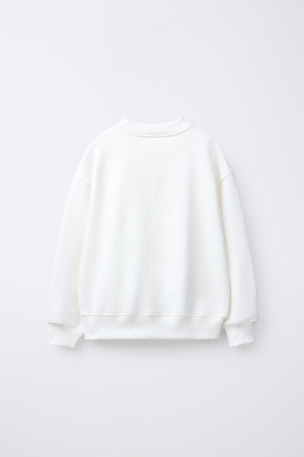 SWEATSHIRT WITH SLOGAN AND BOWS - Zara фото 2
