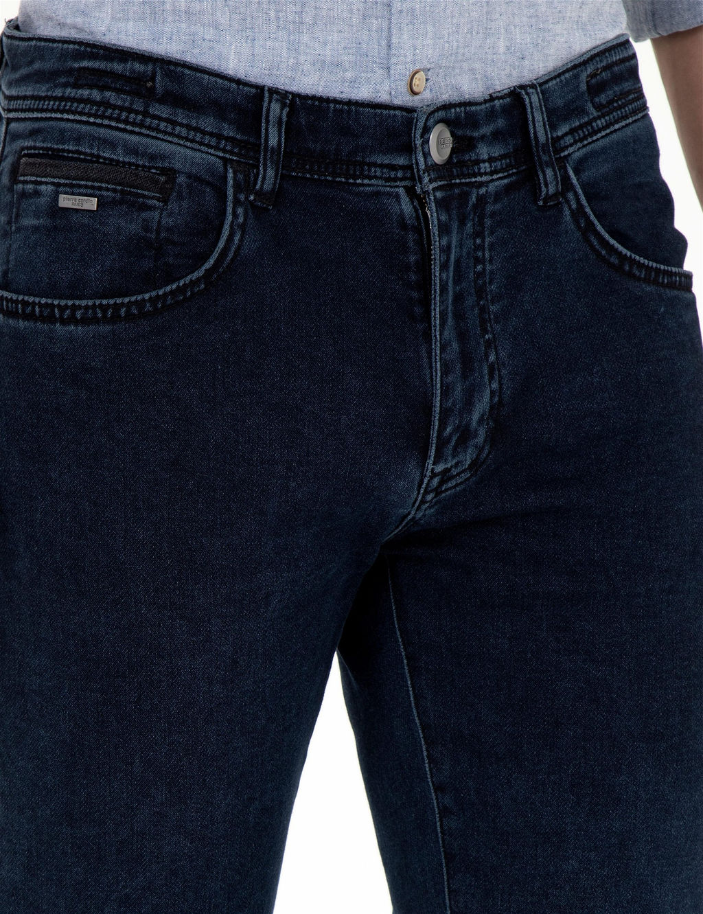 Lacivert Straight Fit Jean Pantolon - Pierre cardin фото 5