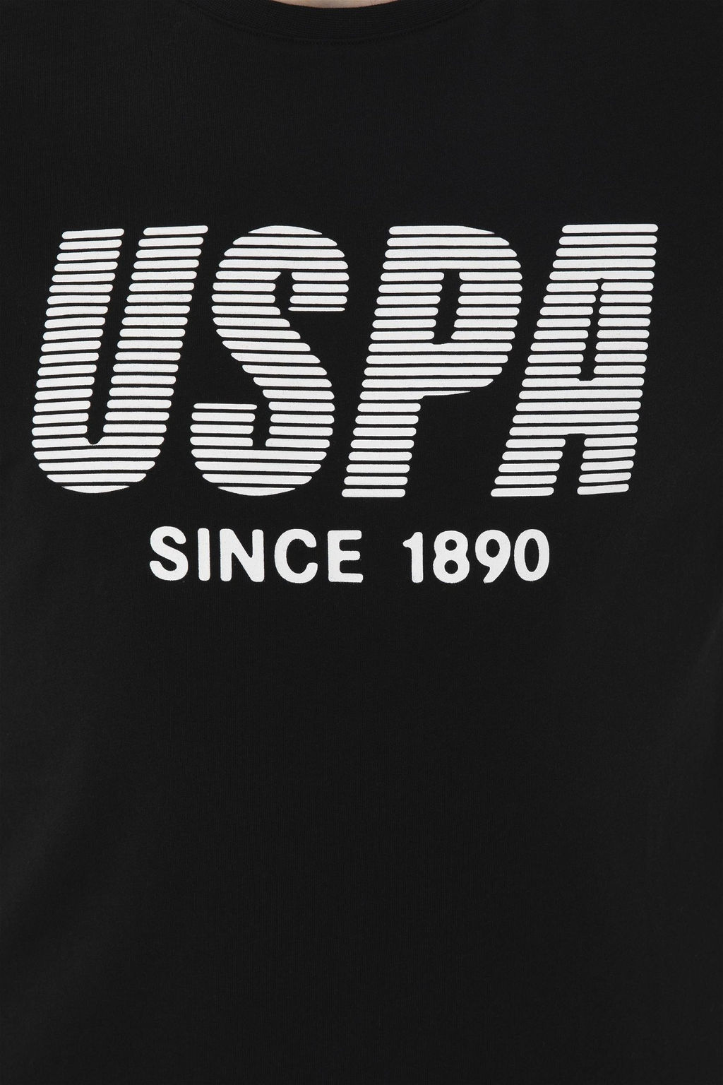 Мужская черная футболка - U.s. polo assn фото 7