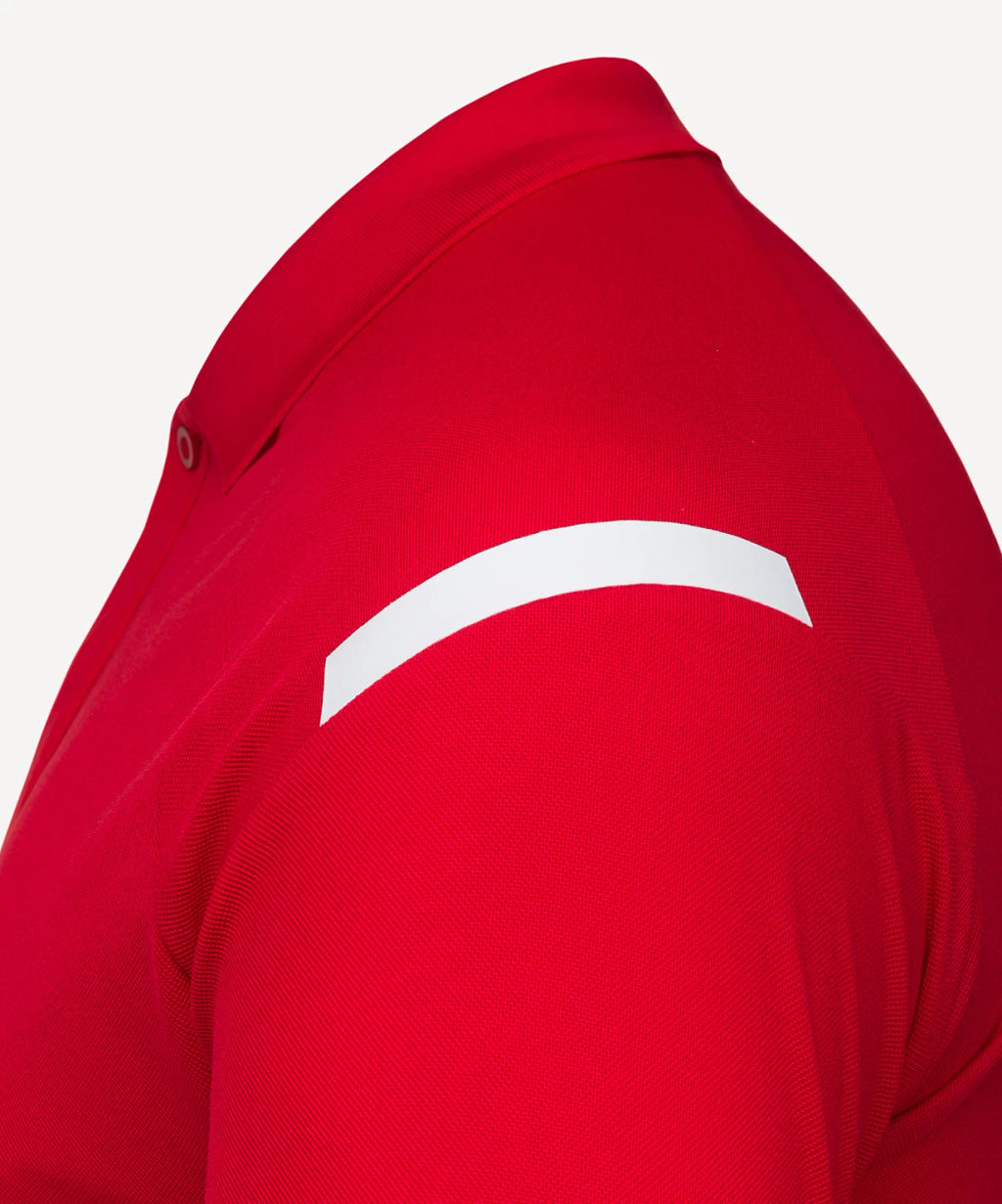 Поло JOGEL CAMP 2 Poly Polo, красный, детский  фото 4