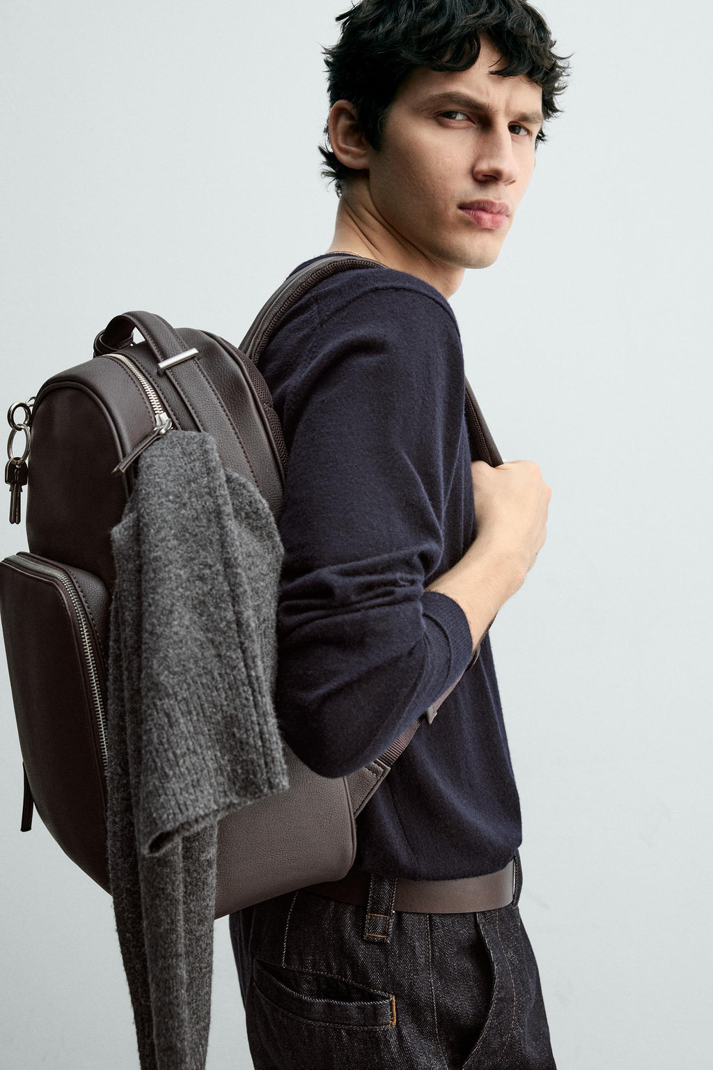 TEXTURED BACKPACK - Zara фото 10