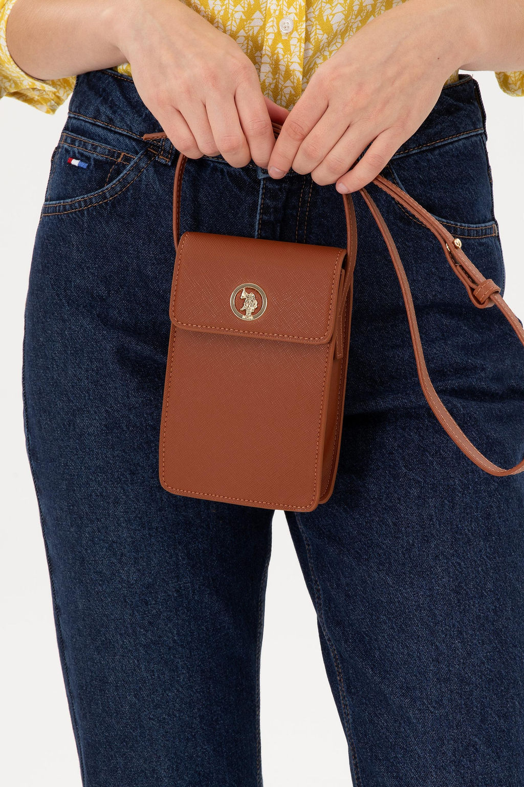 Женская коричневая сумка Неожиданная скидка в корзине - U.s. polo assn фото 2