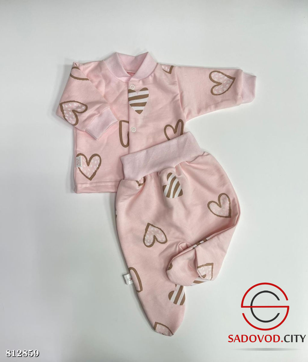 Тёплый костюм-двойка из футера с начёсом - Bruno фото 3