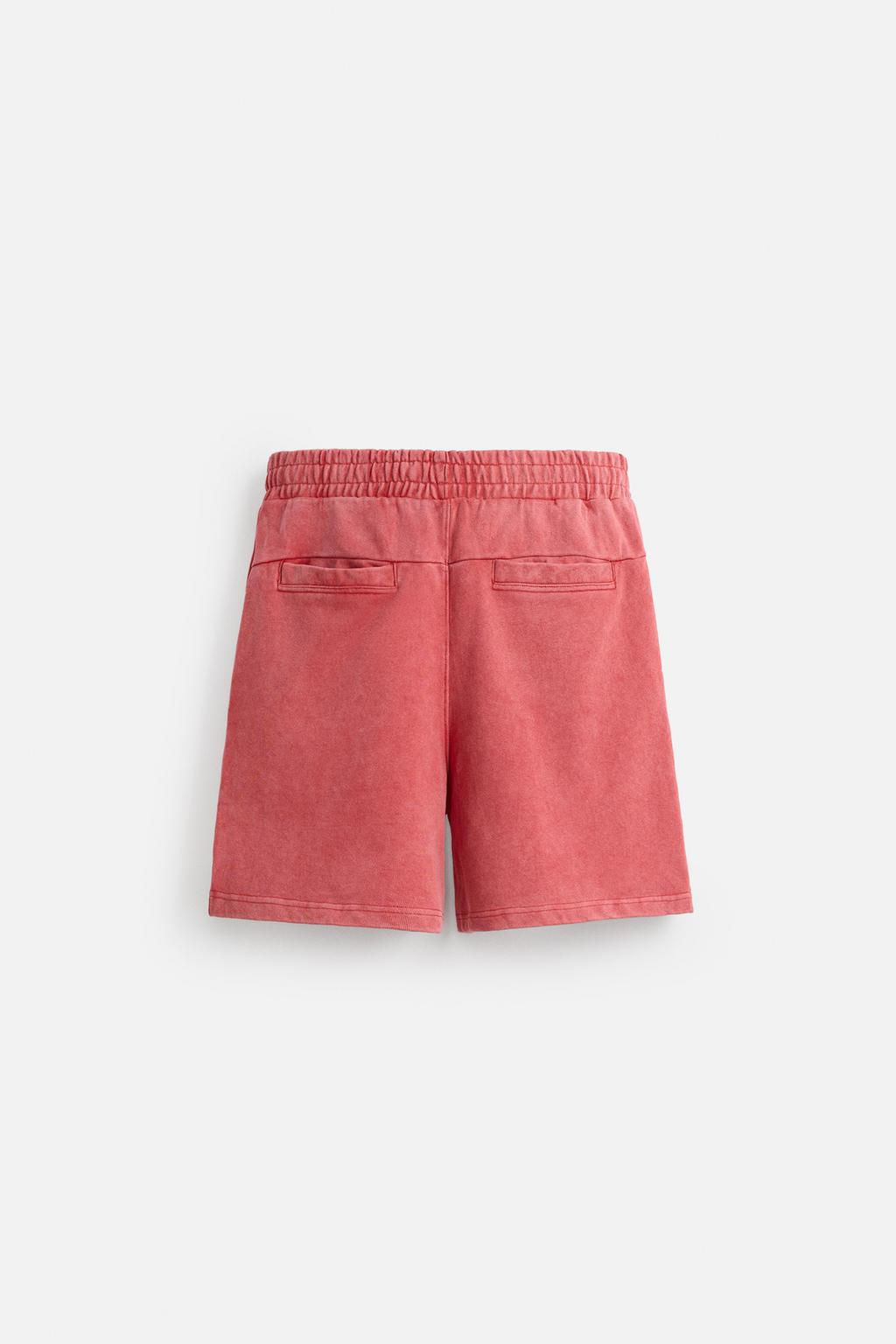 RELAXED FIT JOGGER BERMUDA SHORTS - Zara фото 8