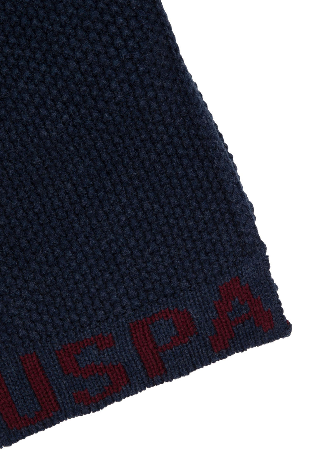 Темно-синий шарф для мальчика Неожиданная скидка в корзине - U.s. polo assn фото 2