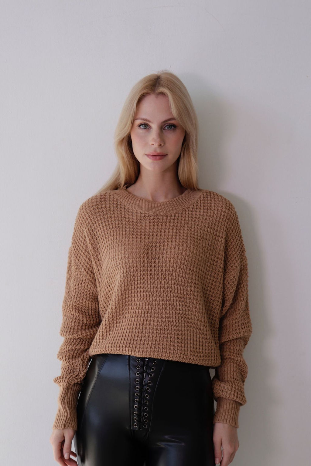 10815 Джемпер светло-коричневый - Martichelli фото 8