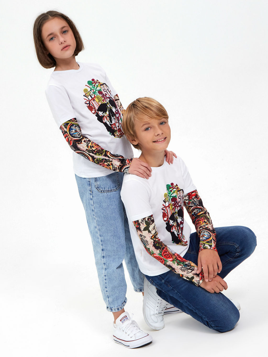 Футболка с длинным рукавом Тату - Стиляж фото 9