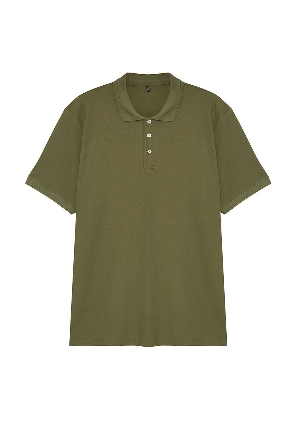 TRENDYOL MAN Buyuk Beden Siyah Regular/Normal Kesim Basic %100 Pamuklu Polo Yaka T-shirt TMNSS24BF00000 - Trendyolmilla фото 15