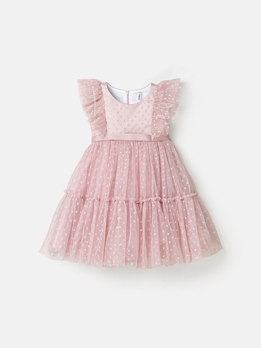 Платье фатиновое Пудра