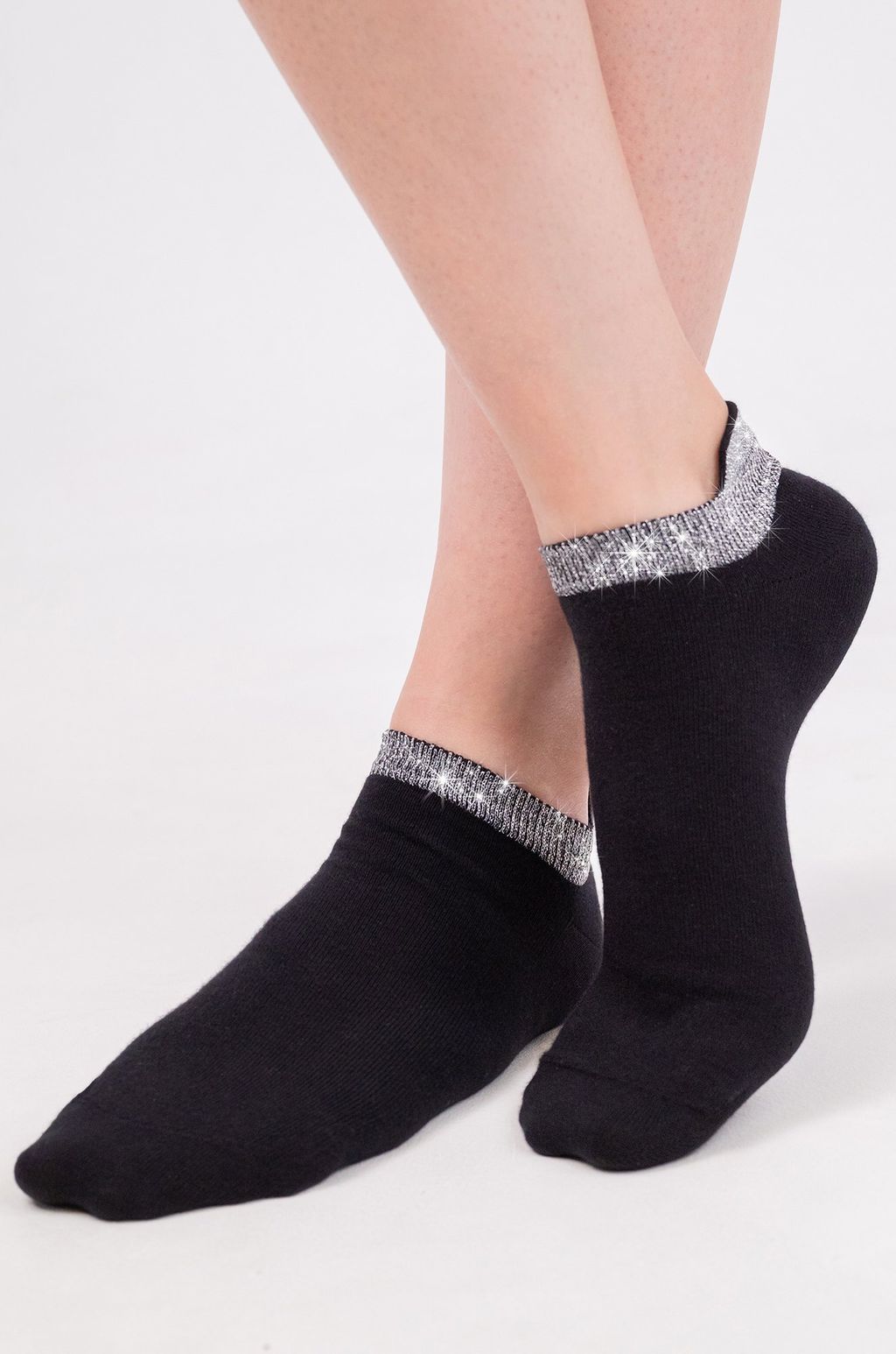 Женские носки с люрексом Happy Fox  фото 3