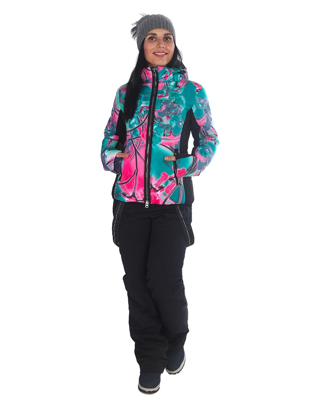 Куртка B-8692 Мятно-розовый