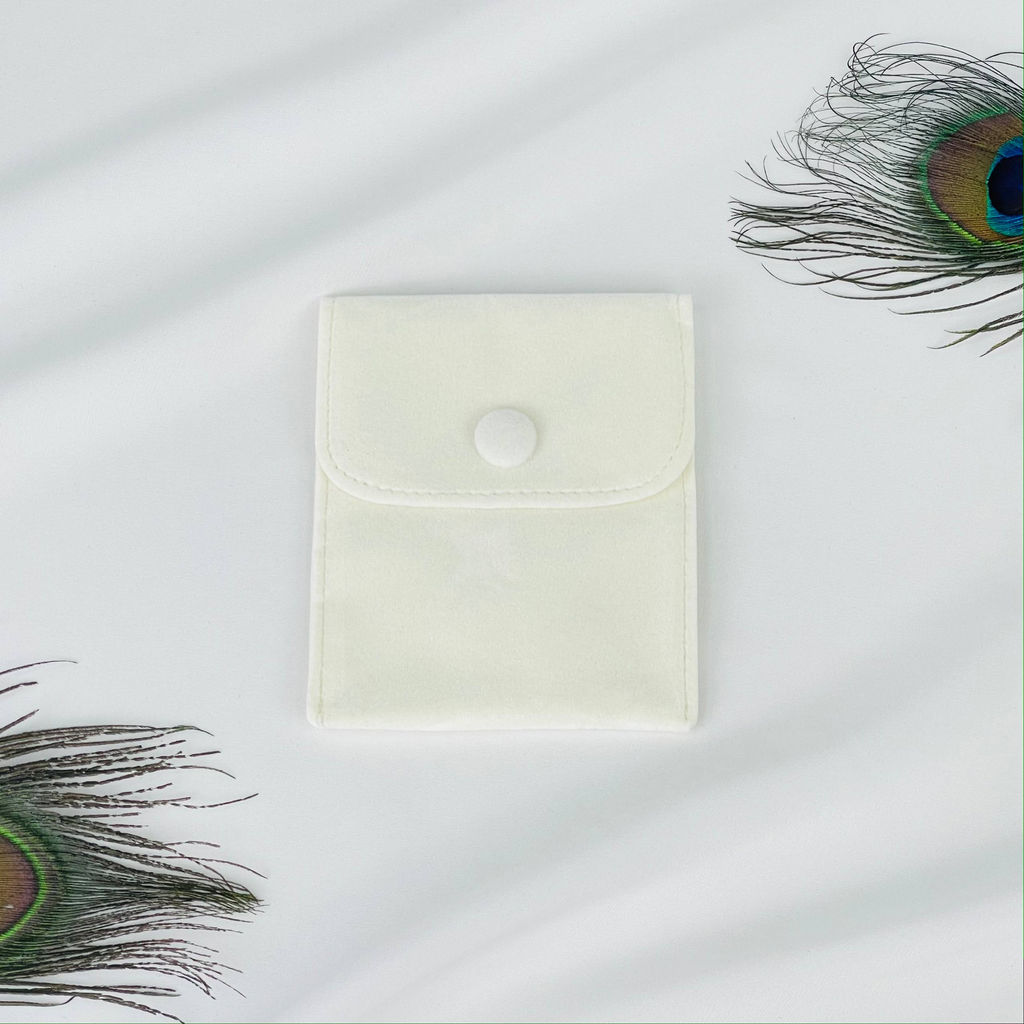 Мешочек: Бархат белый 1 шт.