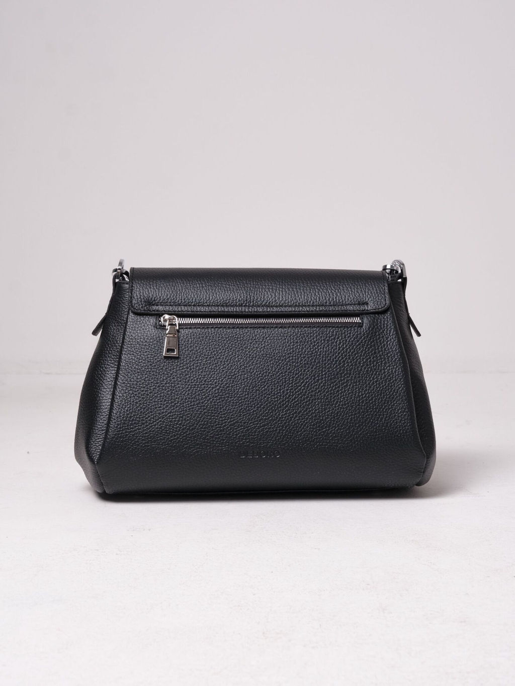 Сумка кожаная сэтчел Deboro 30923 черная