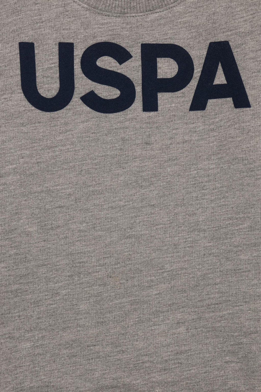 Erkek _ocuk Gri Melanj Basic Sweatshirt