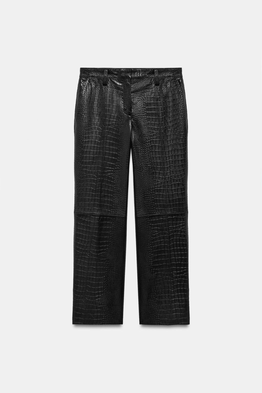 PANTAL?N COCO PIEL ZW COLLECTION LIMITED EDITION / Negro - Zara фото 9