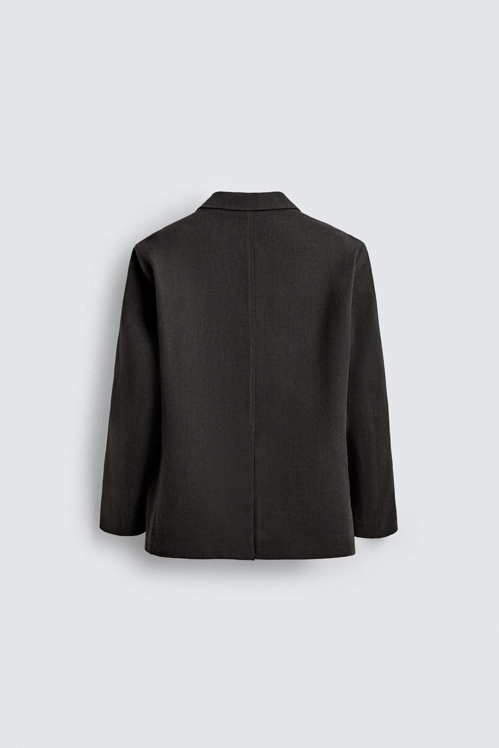 BLAZER BOLSILLOS CON LANA / Marr?n - Zara фото 8