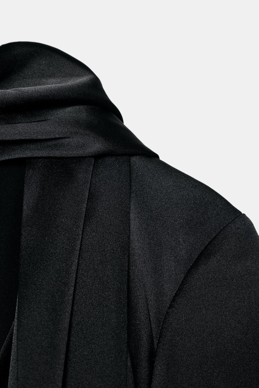 SATIN DRESS WITH FOULARD - Zara фото 11