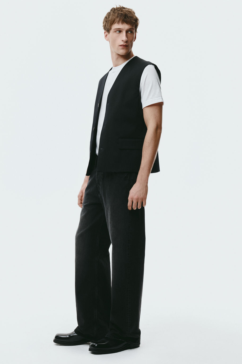 Loose Straight Jeans - H&m фото 12