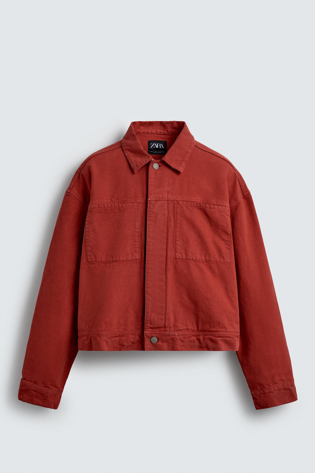 CROPPED FIT JACKET - Zara фото 8