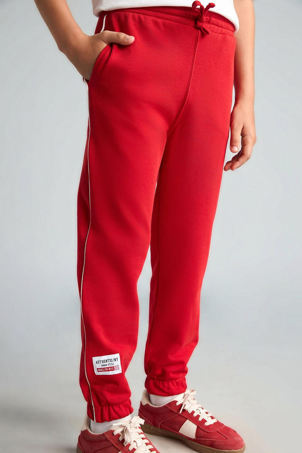 Regular Jogger Fit Bask_l_ E_ofman Alt_ Erkek _ocuk - Defacto фото 4