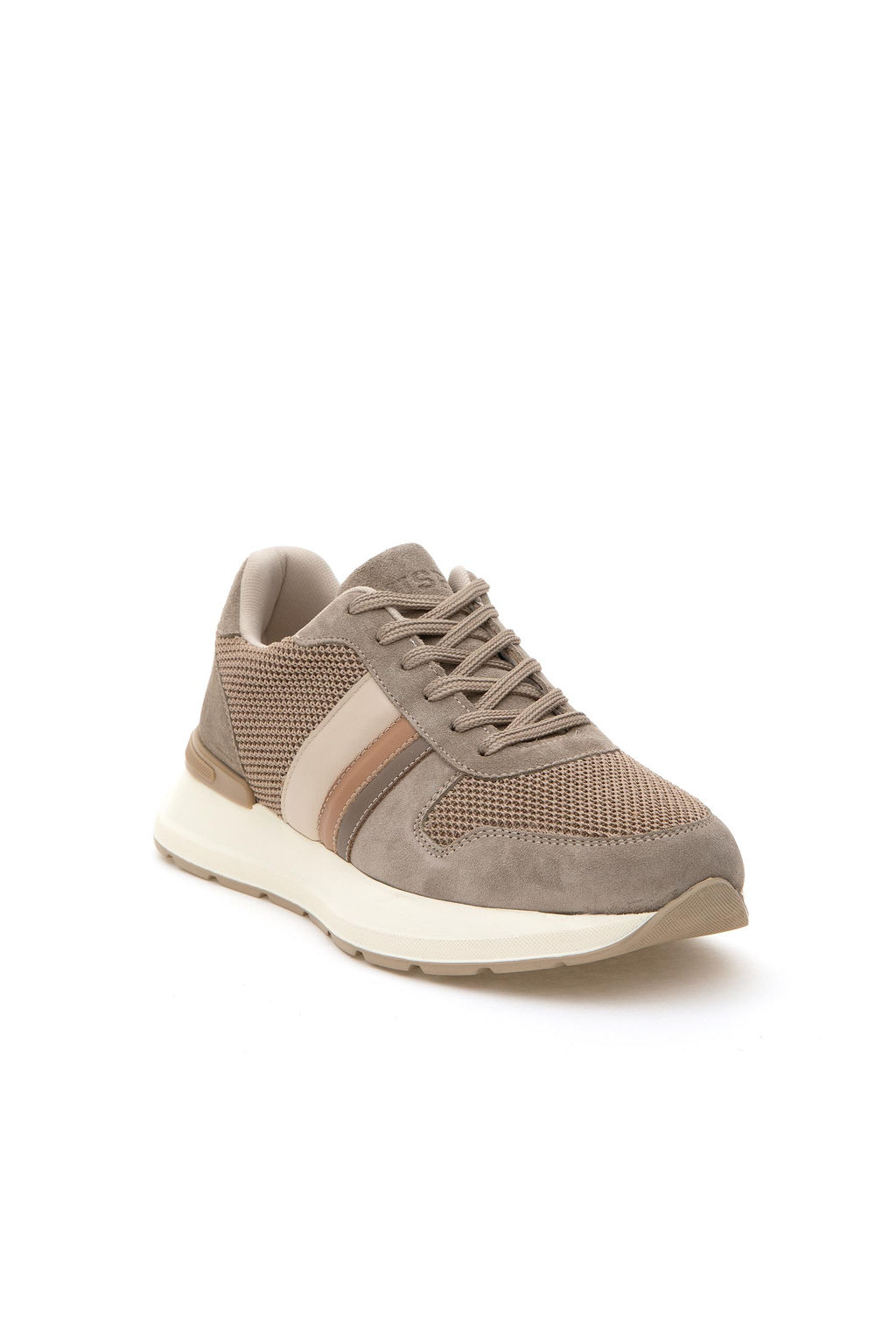 Erkek Bej Spor Ayakkab_ Sepette S_rpriz _ndirim