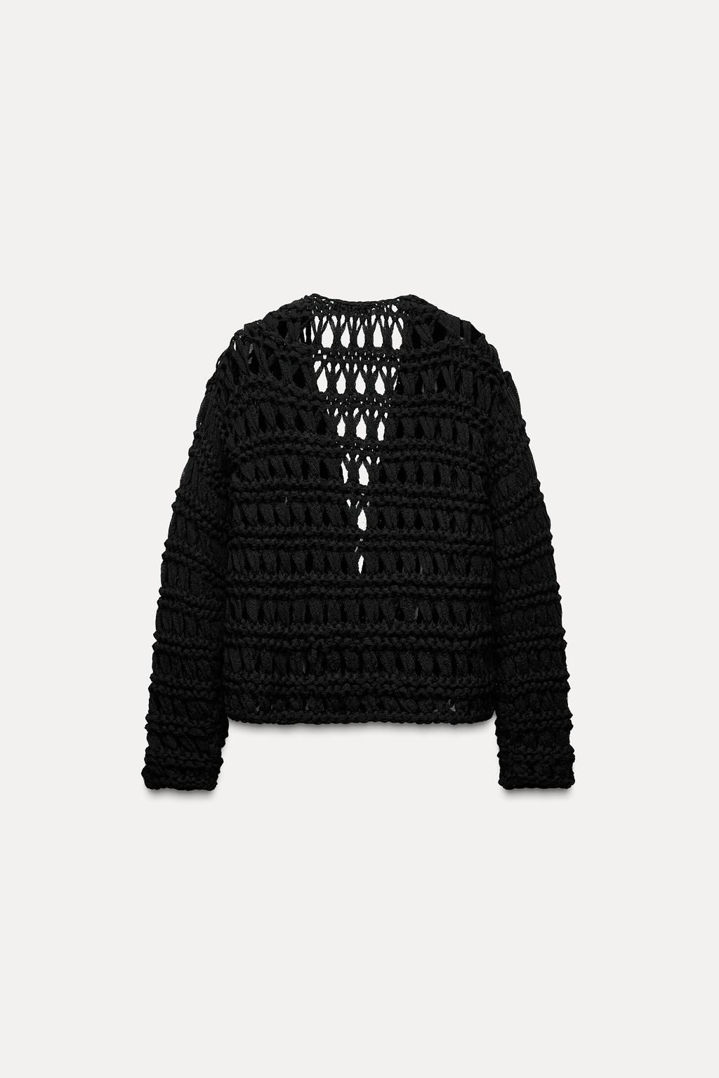 OPEN-KNIT CARDIGAN - Zara фото 8