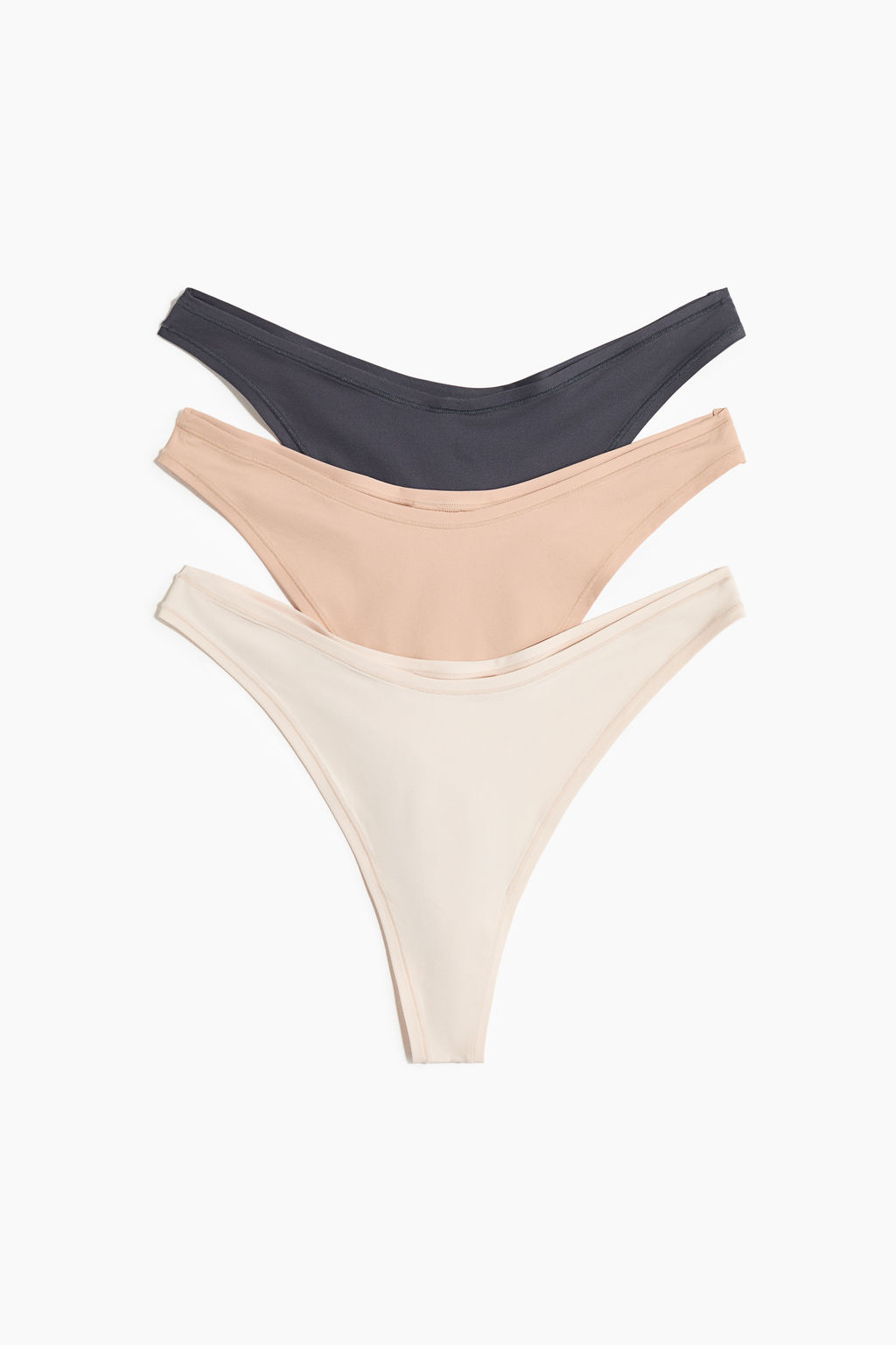 Pack de 3 bragas Thong de microfibra - H&m фото 3