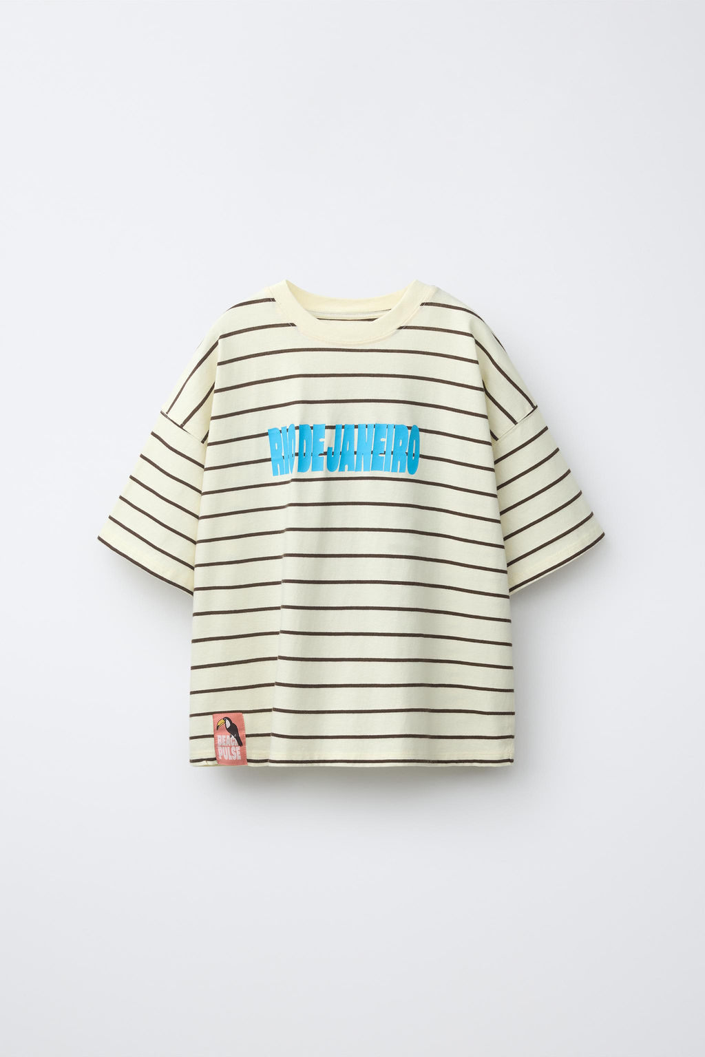 CAMISETA RAYAS TEXTO / rayas