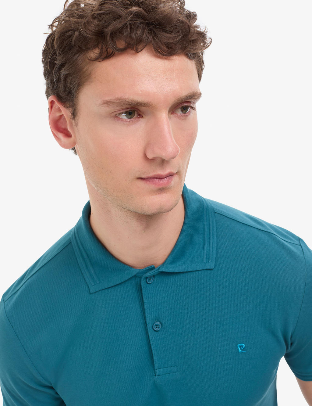 Z_mr_t Slim Fit %100 Pamuk K_vr_lmaz Polo Yaka Basic Ti__rt