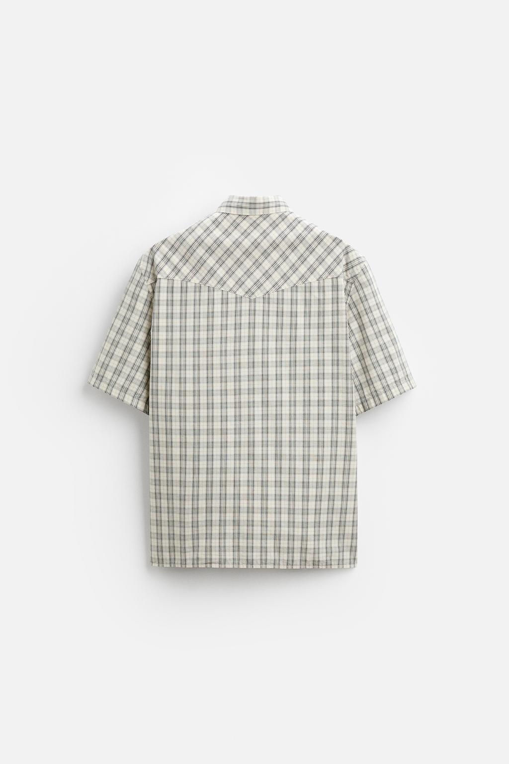 CHECK SHIRT - Zara фото 14