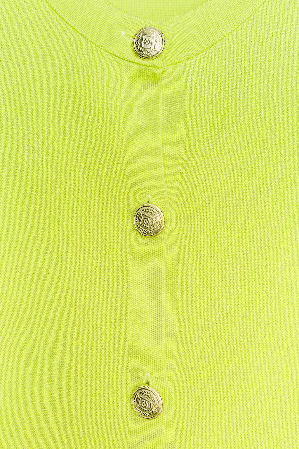 SHORT SLEEVE KNIT CARDIGAN - Zara фото 7