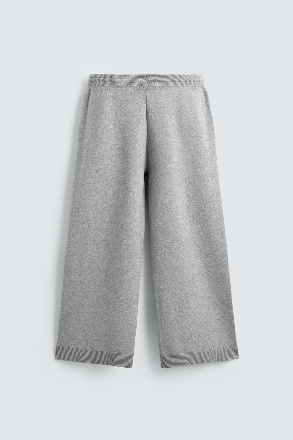 KNITTED WIDE-LEG TROUSERS - Zara фото 9
