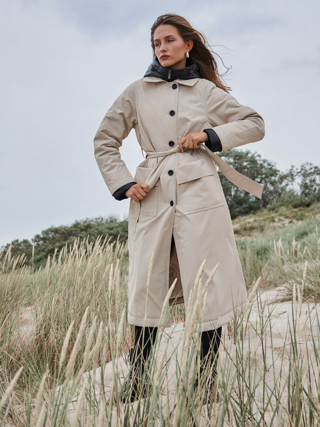 Плащ утепленный HOOPS, арт. 33090