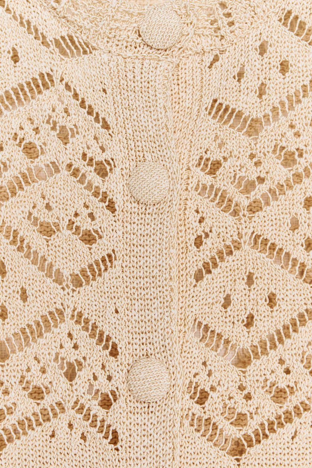 POINTELLE KNIT CARDIGAN - Zara фото 7