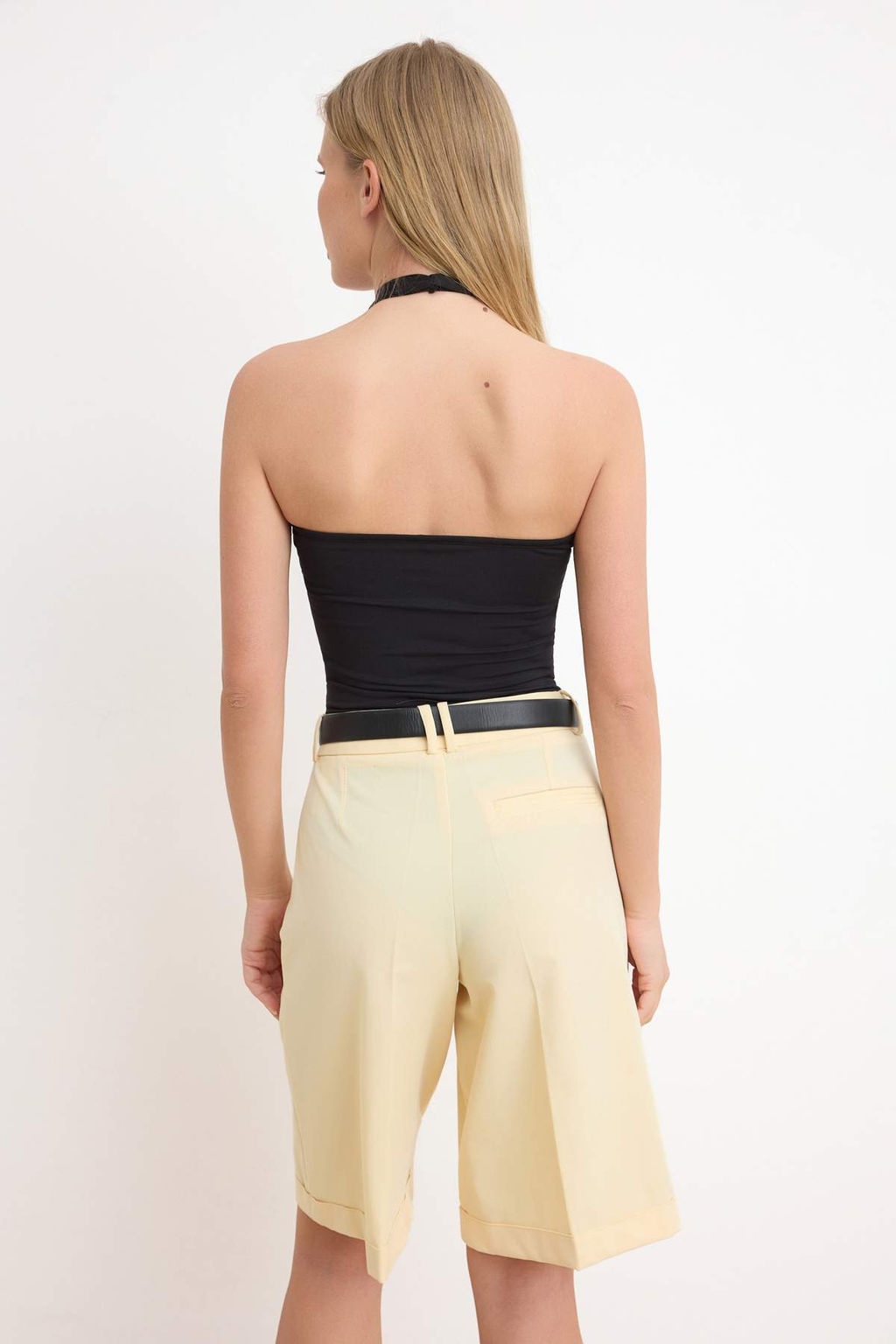 Tas Duz Fitted Boyundan Baglamal? Kolsuz C?tc?tl? Esnek Orme Body TWOSS26BD00021 - Trendyolmilla фото 8