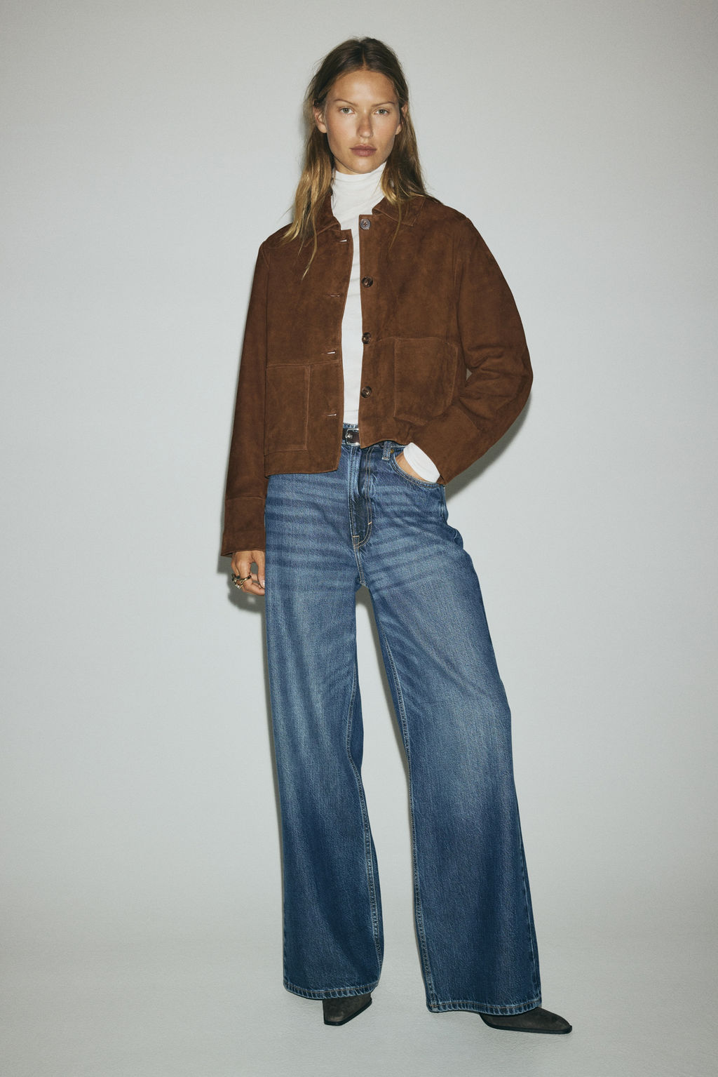 Chaqueta de ante - H&m фото 2
