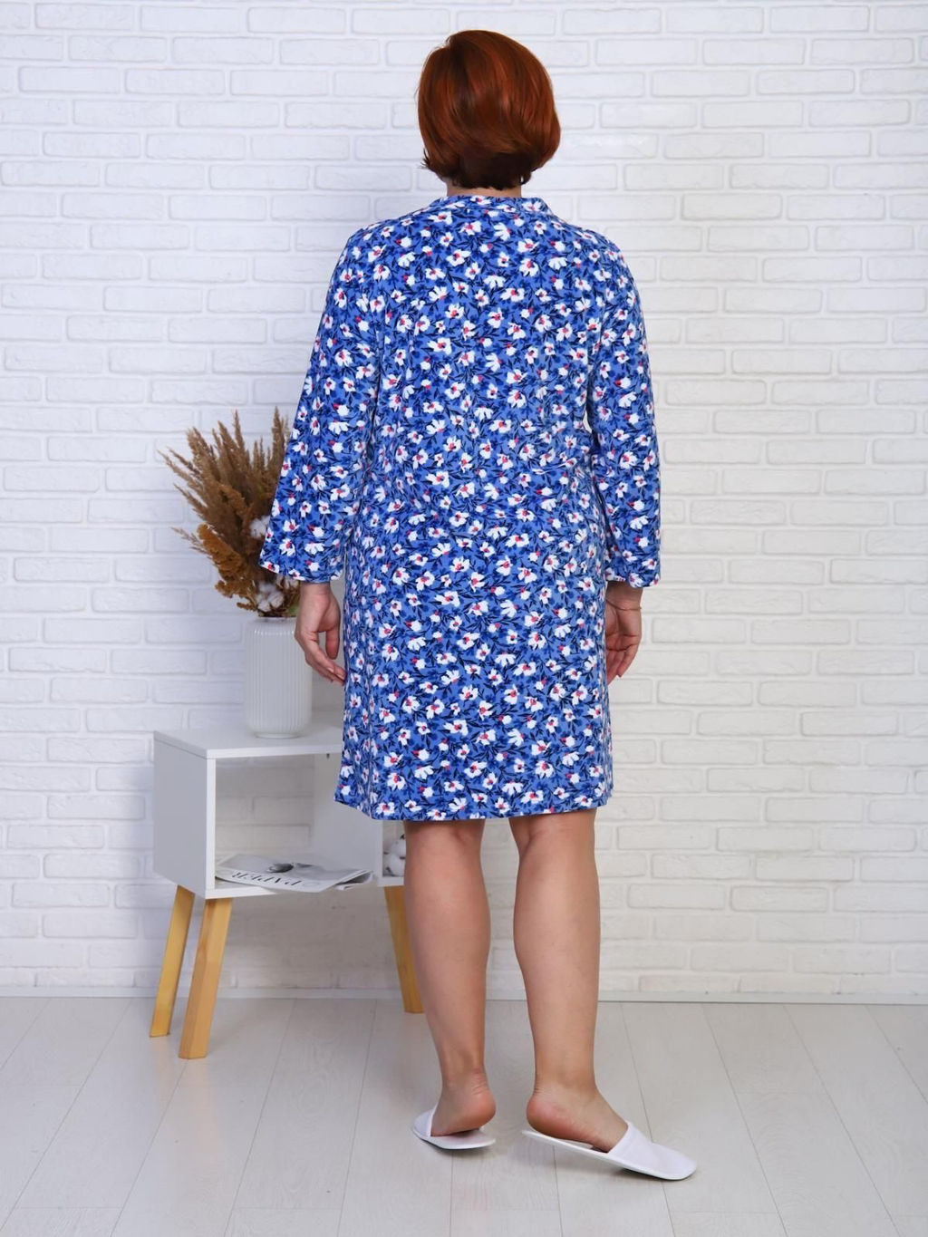 IV-CAPRIZ Коллаж - халат из велюра  фото 9