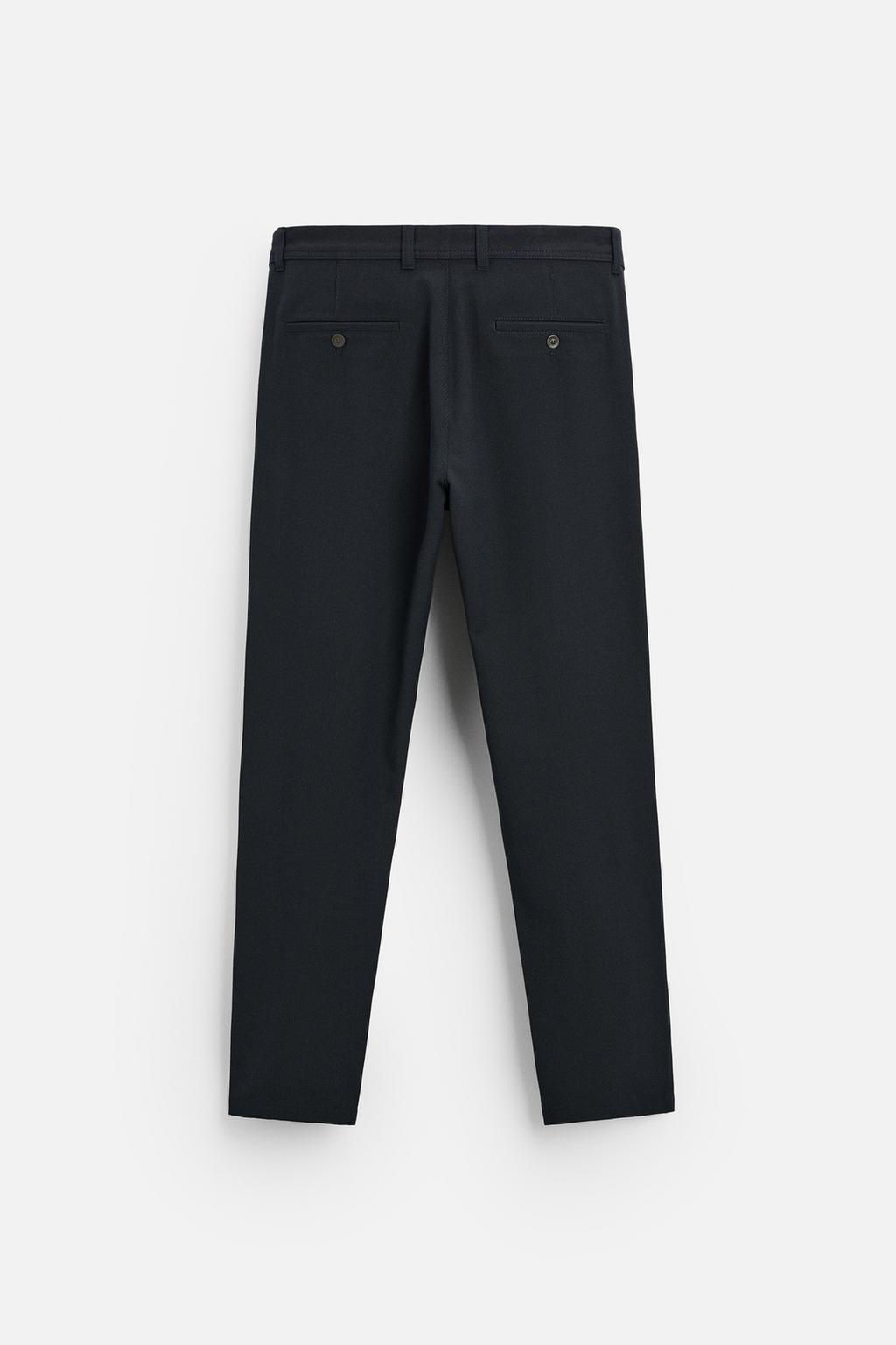 TEXTURED COMFORT TROUSERS - Zara фото 41