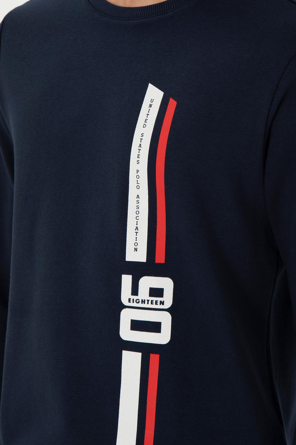 Мужской темно-синий свитшот Неожиданная скидка в корзине - U.s. polo assn фото 7