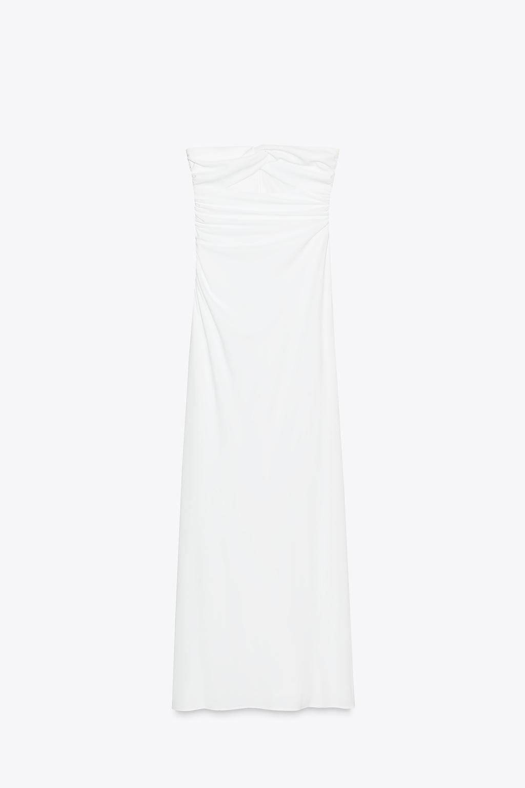 LONG CUT-OUT DRESS - Zara фото 6