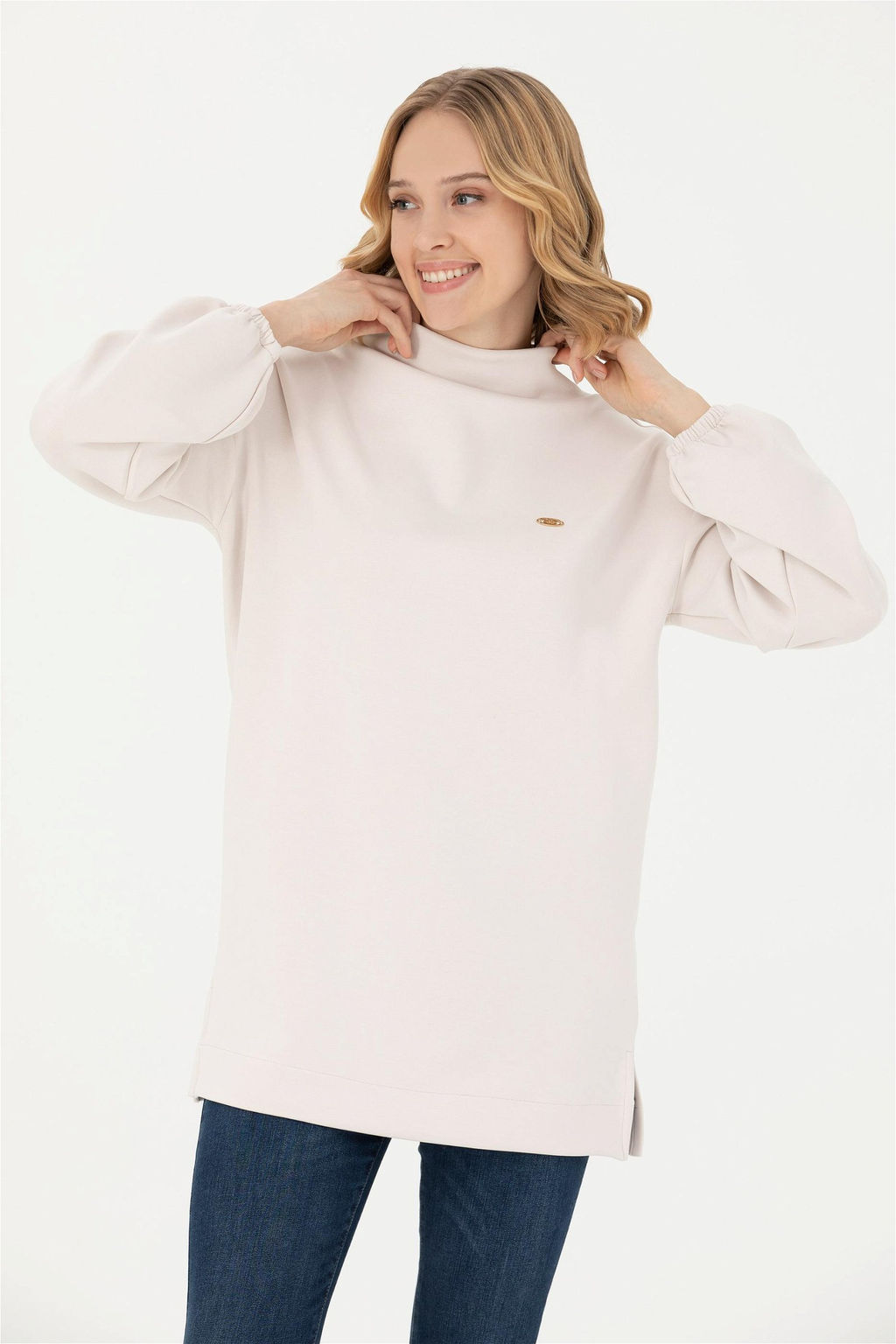 Женский свитшот с камнем Неожиданная скидка в корзине - U.s. polo assn фото 2